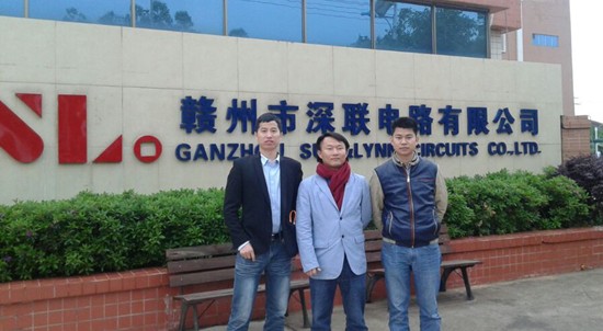 手机客户卡迪尔来访手机fpc厂—赣州深联